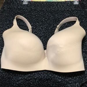 Cacique Simply Wire Free Plunge Bra 44H